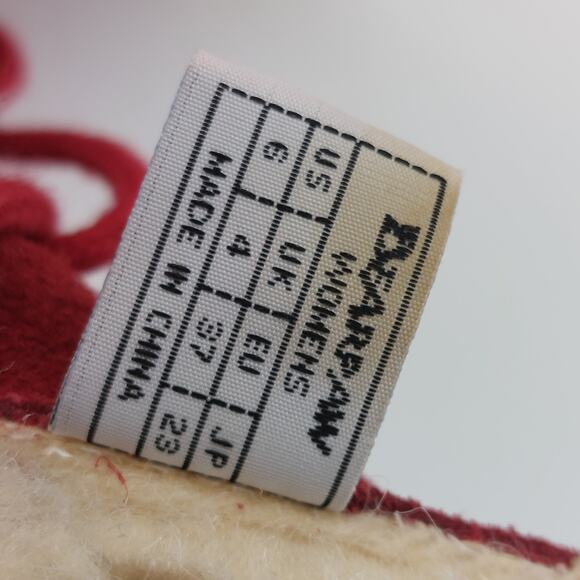 Bearpaw Ophelia Winter Boot Red Boots US 6 Sherpa Women's - Picture 5 of 13